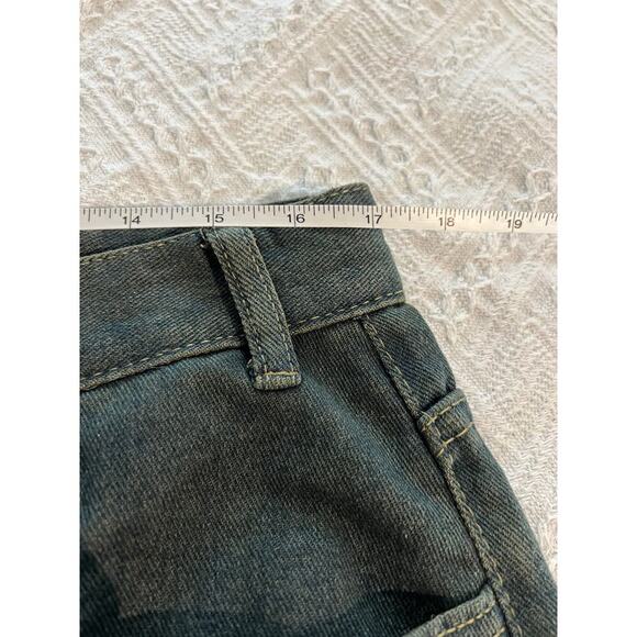 Supermade Distressed "Dirty" denim Shorts Streetwear XXL Grunge Skater - Picture 8 of 10